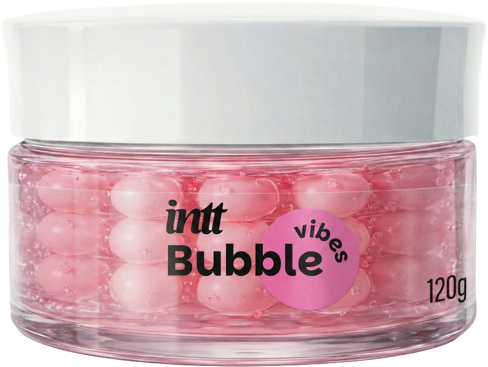 Bubble Vibes INTT 120 g — pote frontal com tampa
