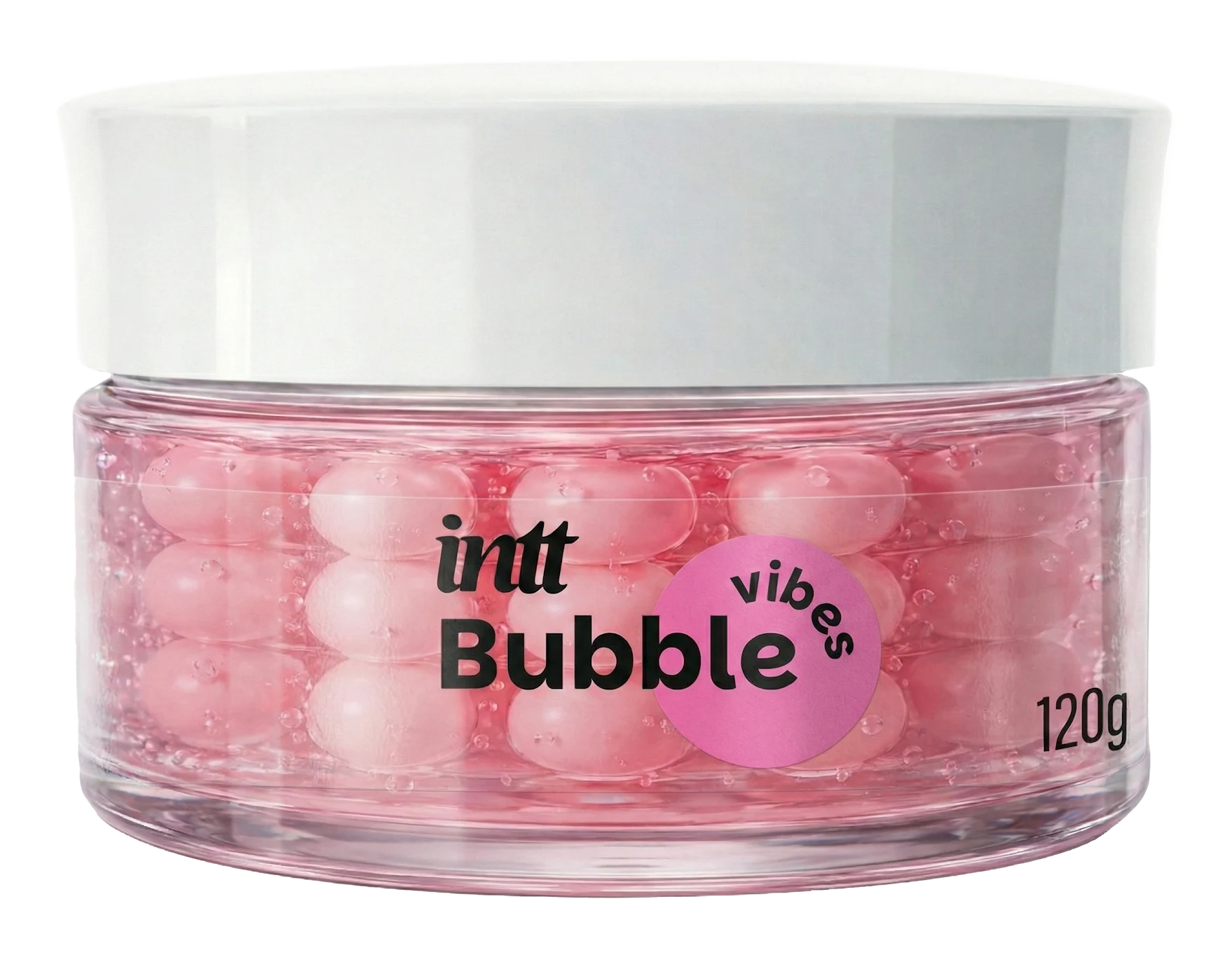 Bubble Vibes INTT 120 g — pote frontal com tampa